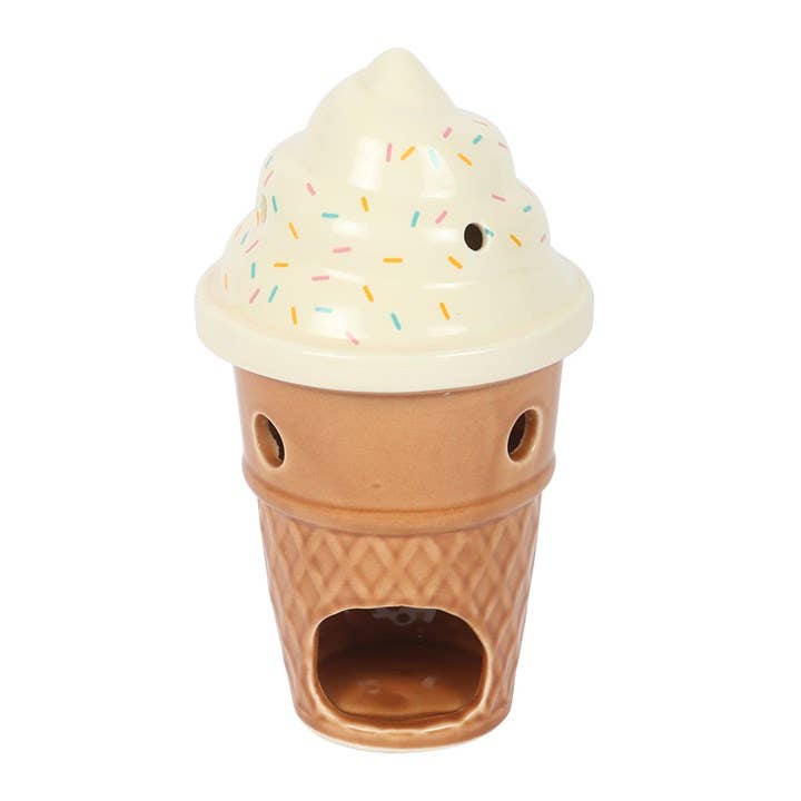 Quemador de aceite en forma de cono de helado