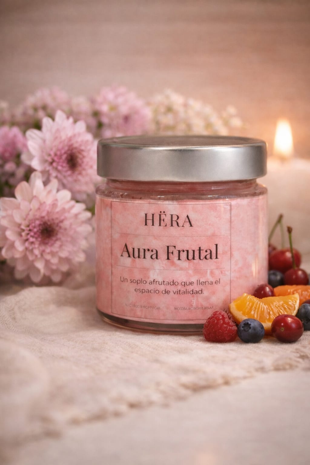 Aura Frutal – Vela Aromática Hëra