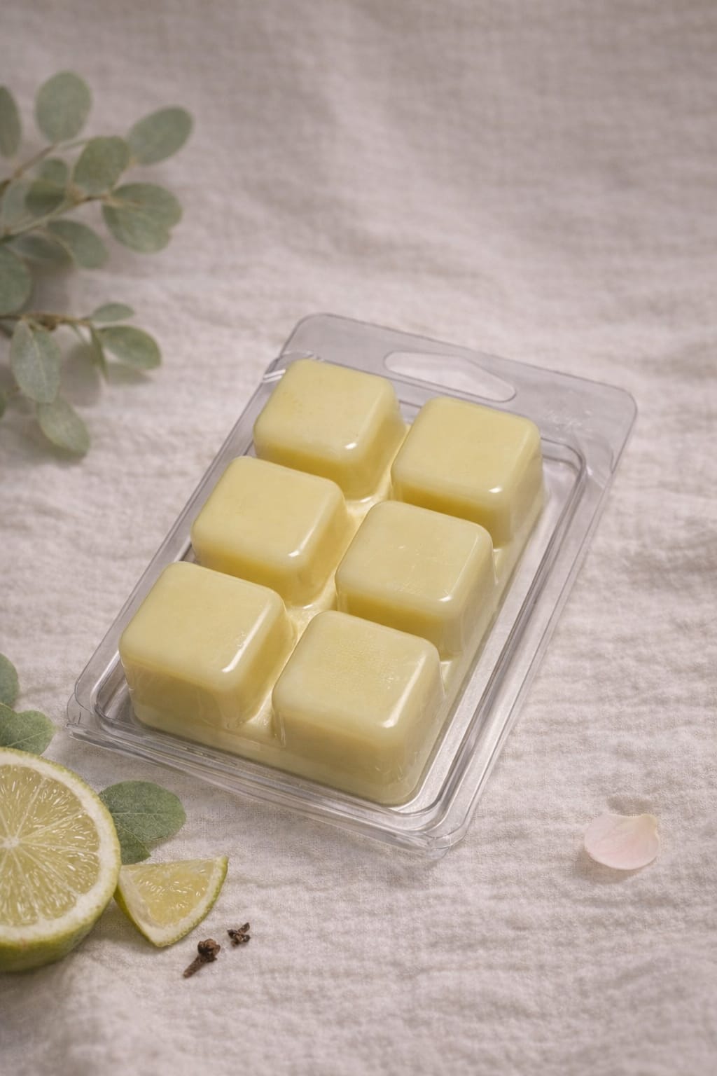 Brisa Verde – Wax Melt de Cera de Soja | Limón, Albahaca y Vetiver