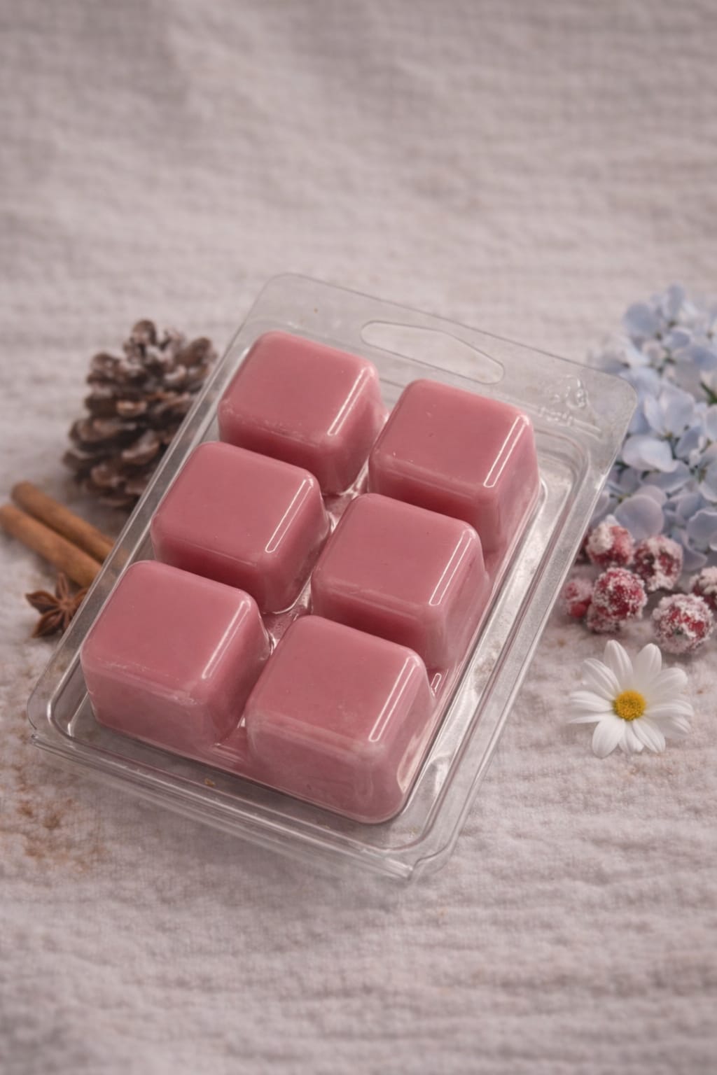 Dulce Invierno – Wax Melt de Cera de Soja | Bayas, Brandy y Canela