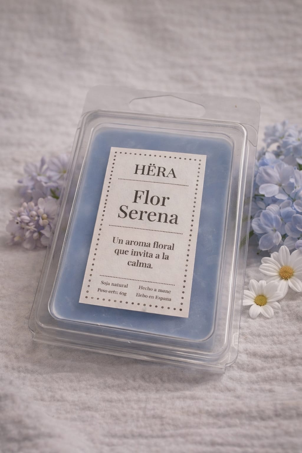 Flor Serena – Wax Melt de Cera de Soja | Jazmín, Lirio del Valle y Ámbar