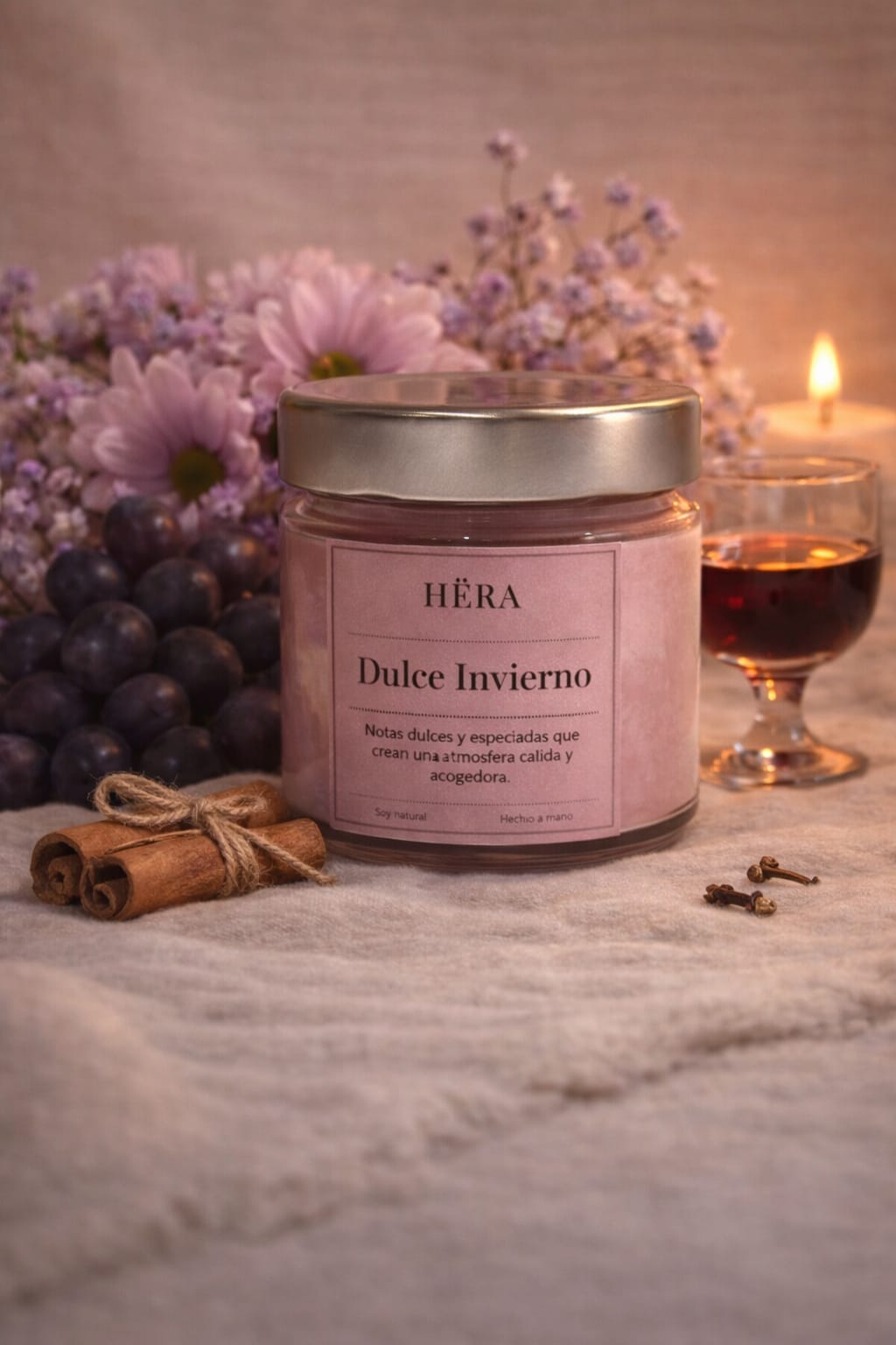Dulce Invierno – Vela Aromática Hëra