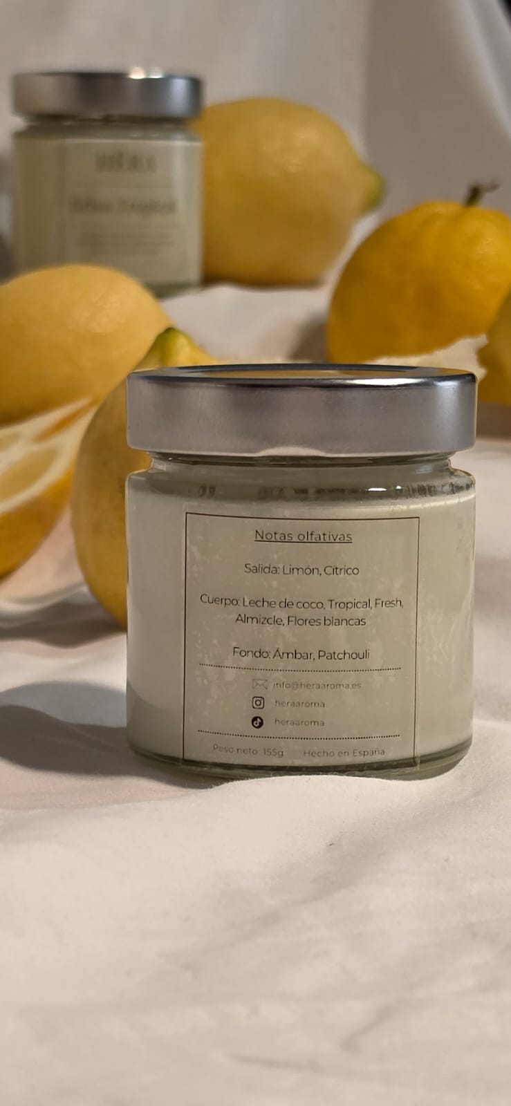 Brisa Tropical – Vela Aromática Hëra