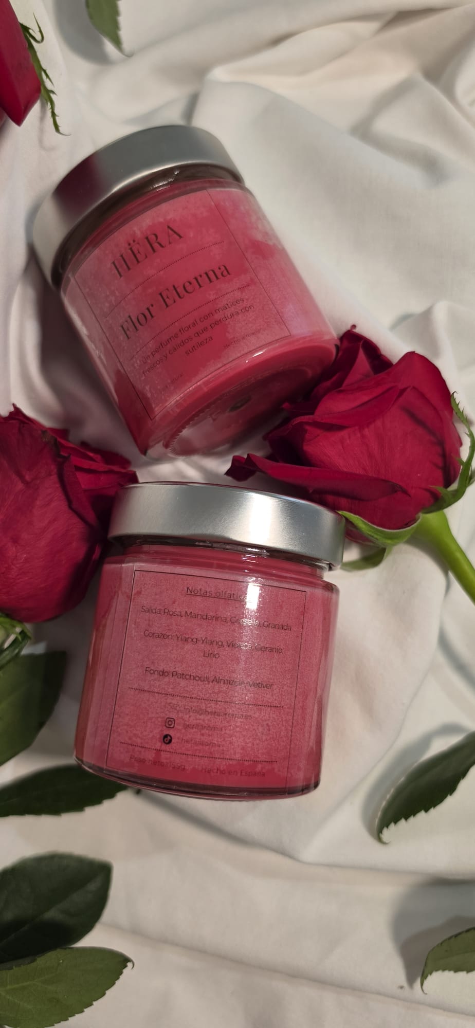 Flor Eterna – Vela Aromática Hëra